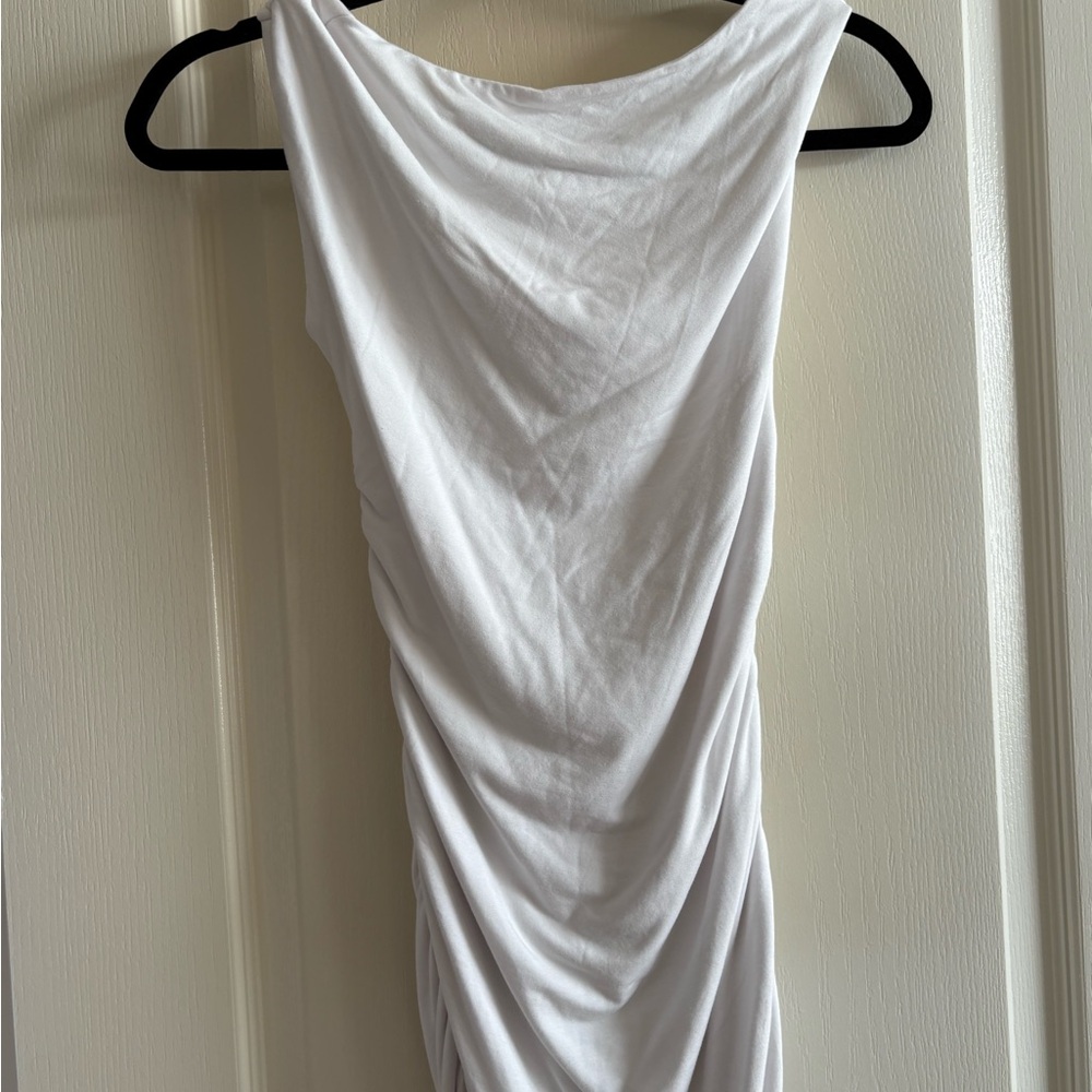 White Fox Dress - open back